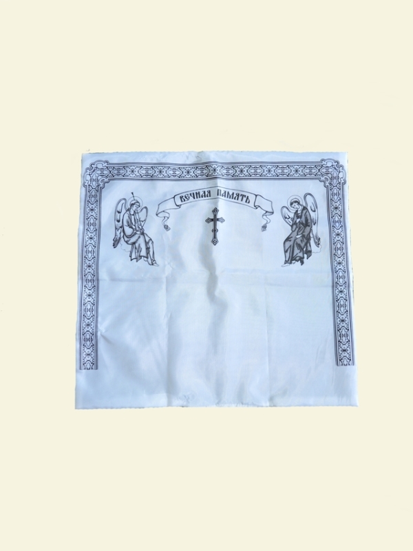 Наволочка шёлковая с церковной символикой* №9207
