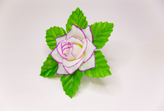 Роза с листом Теона 15см  №50013